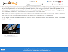 Tablet Screenshot of justring.com